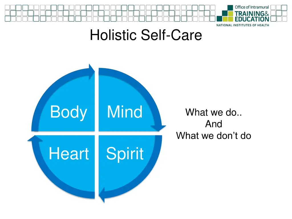 holistic self care