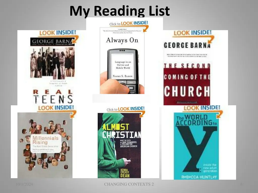 my reading list