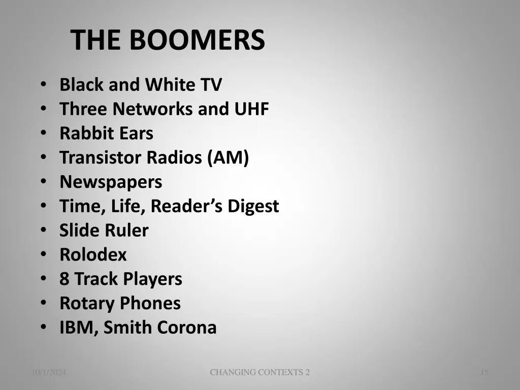 the boomers 2