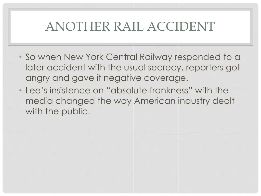 another rail accident