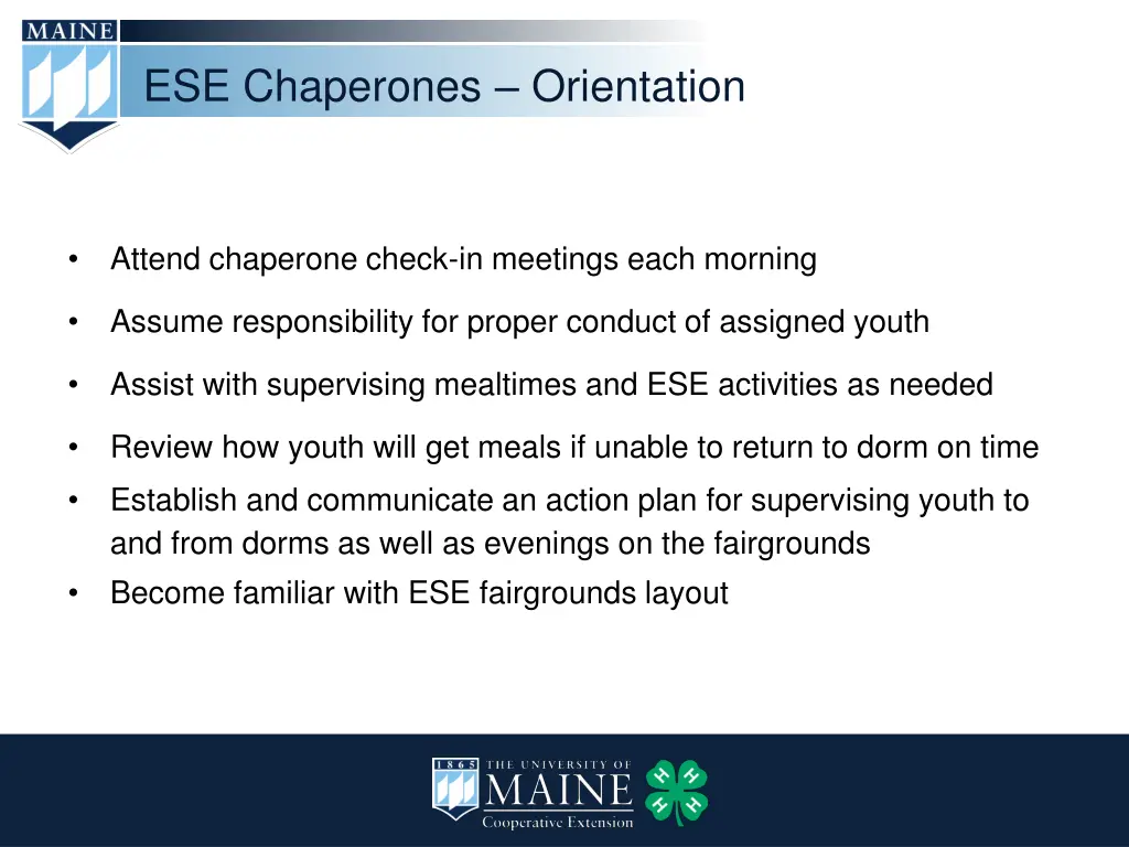 ese chaperones orientation 1