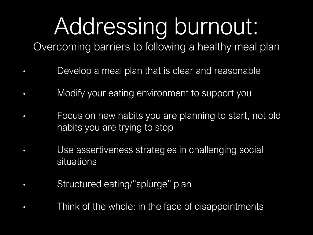 addressing burnout overcoming barriers