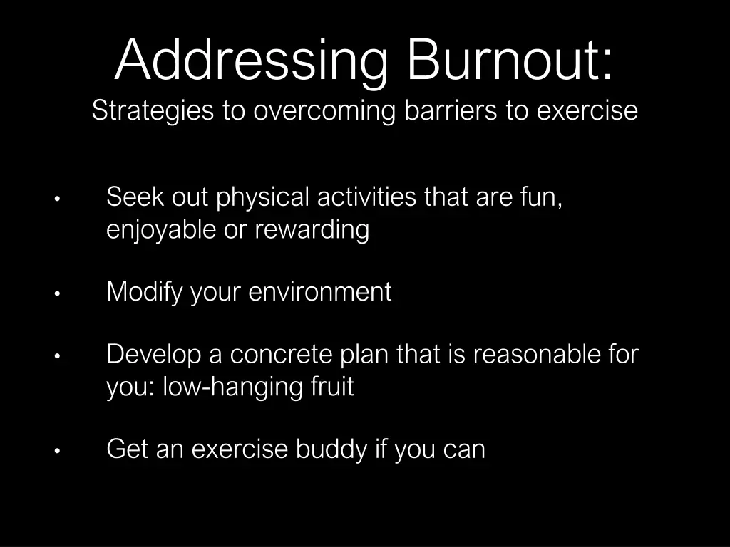 addressing burnout strategies to overcoming 1