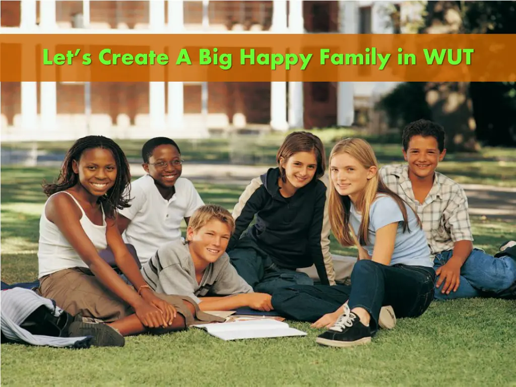 let s create a big happy family in wut