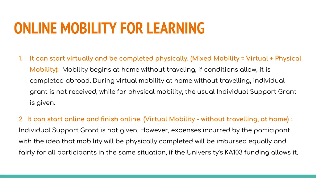 online mobility for learning 2