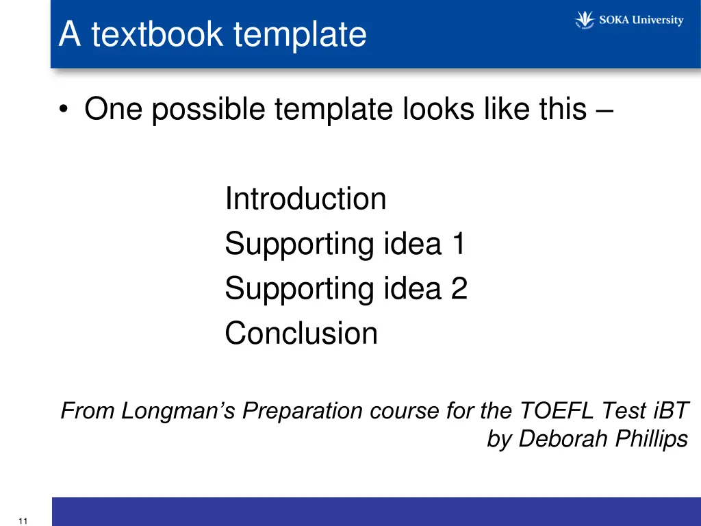 a textbook template