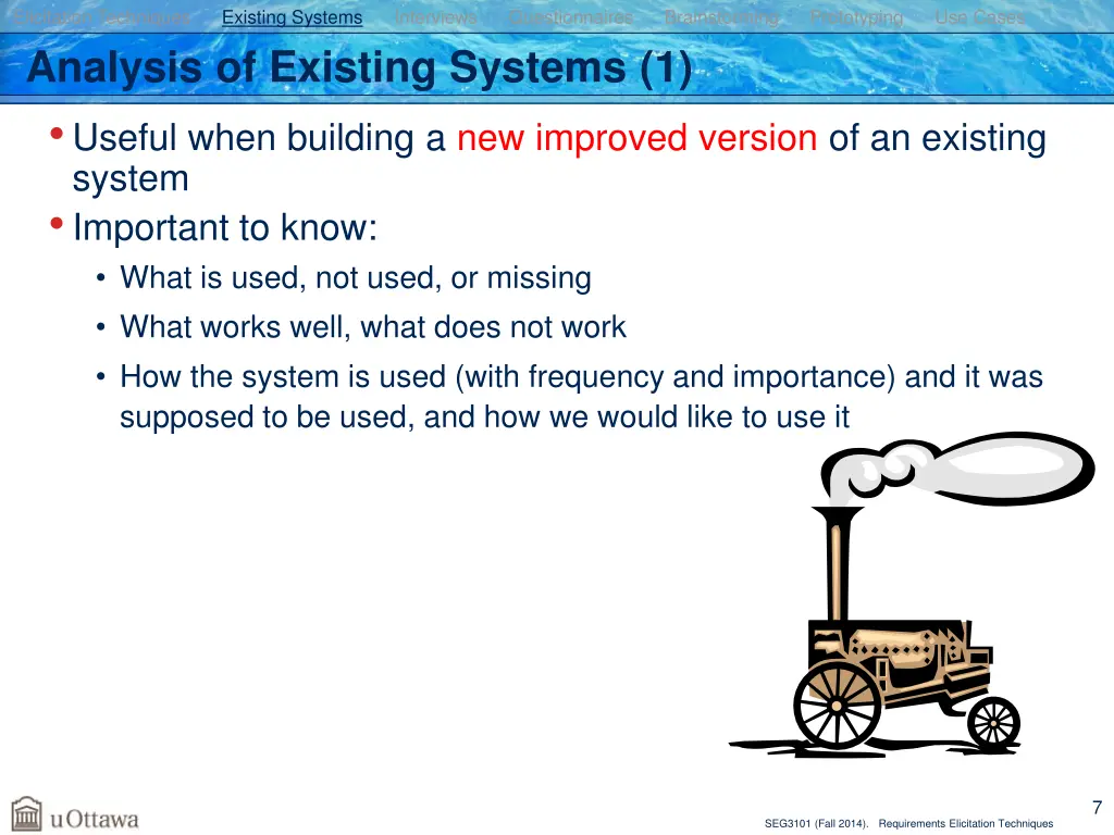 elicitation techniques existing systems 2