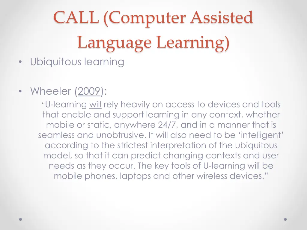 call computer assisted language learning 1