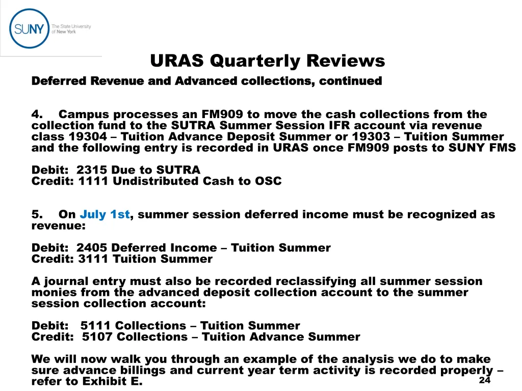 uras quarterly reviews 2