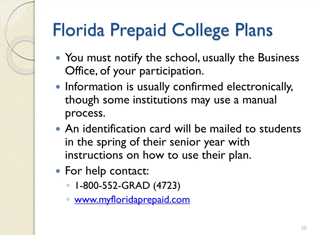 florida prepaid college plans