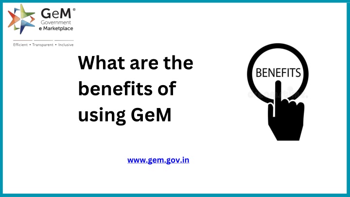 what are the benefits of using gem