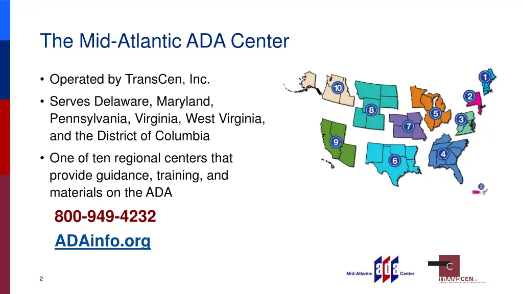 the mid atlantic ada center