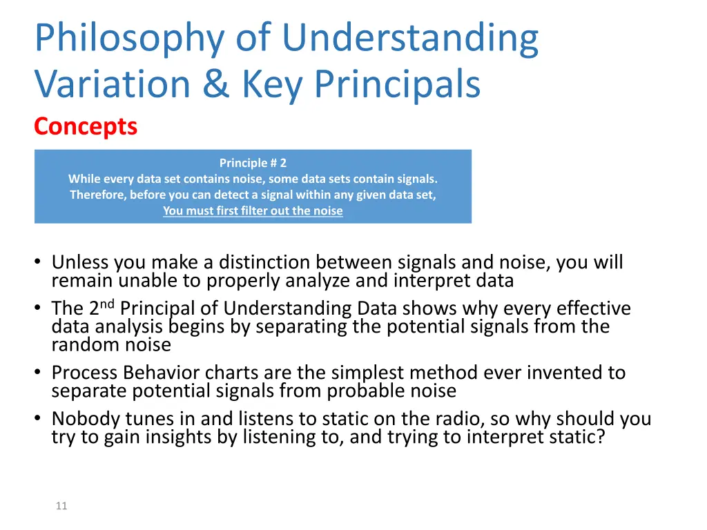 philosophy of understanding variation 7