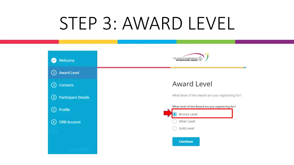 step 3 award level