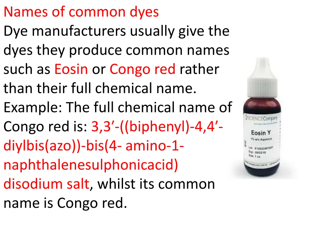 names of common dyes dye manufacturers usually