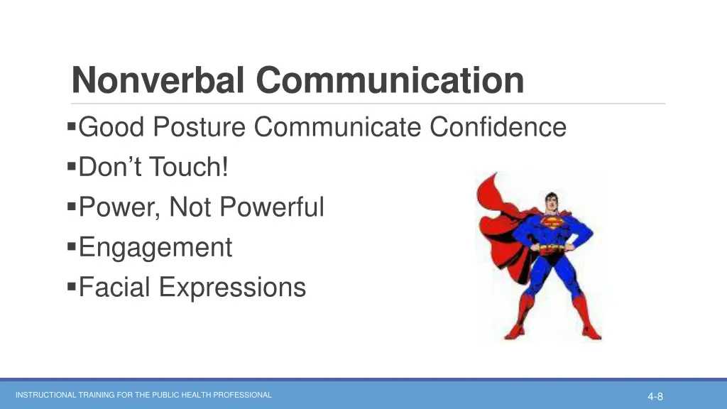 nonverbal communication good posture communicate