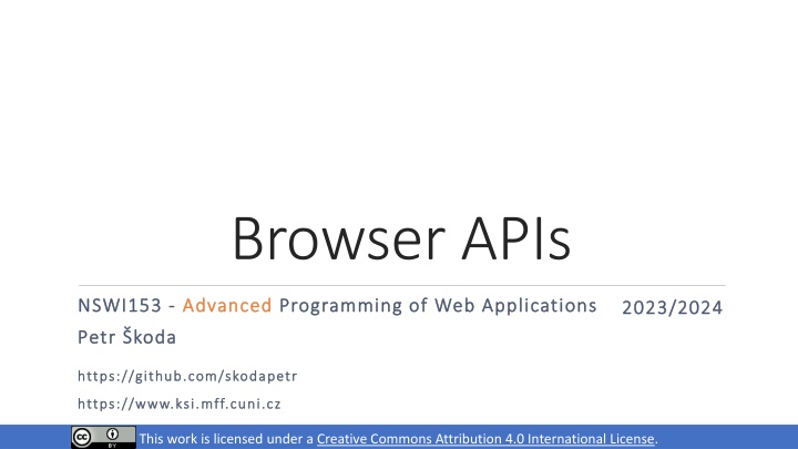 browser apis