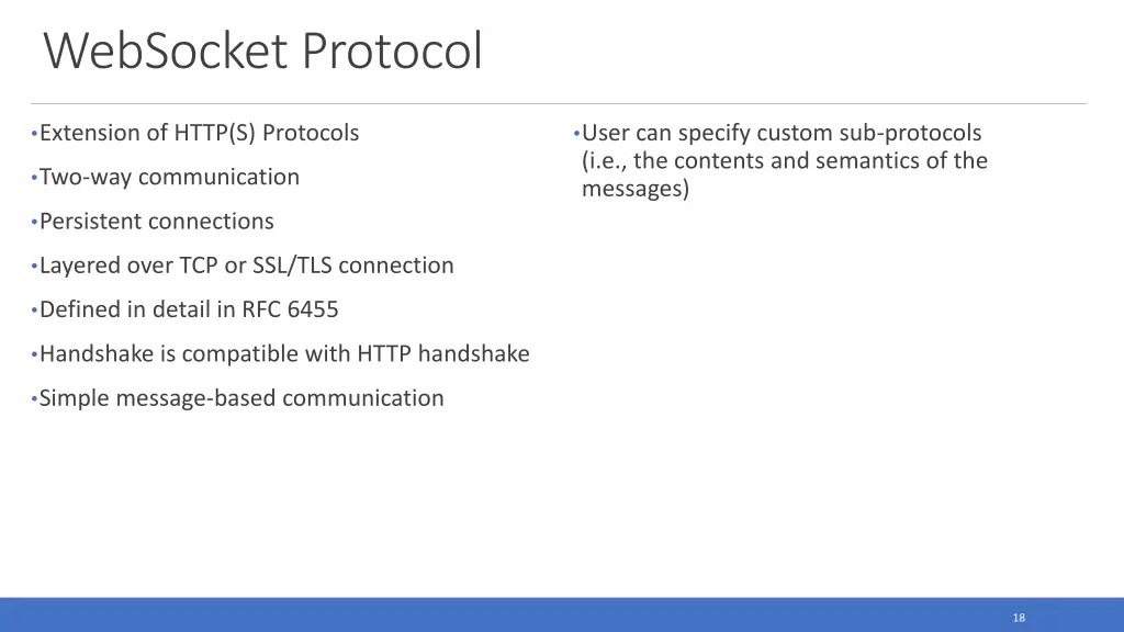 websocket protocol