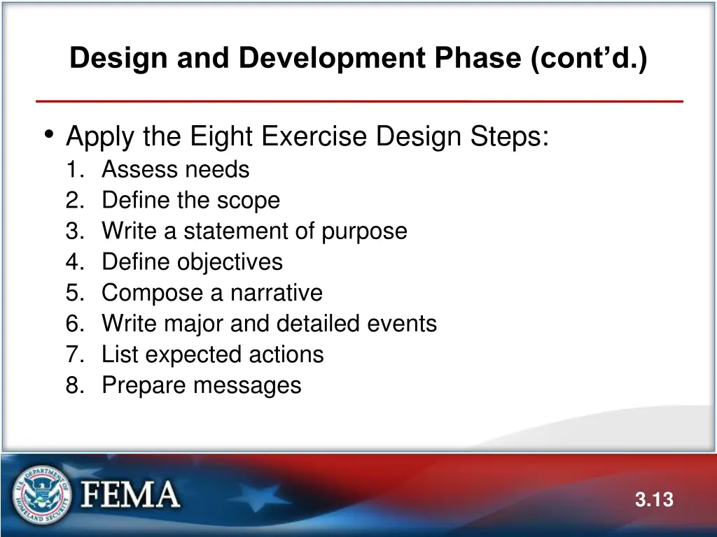 design and development phase cont d