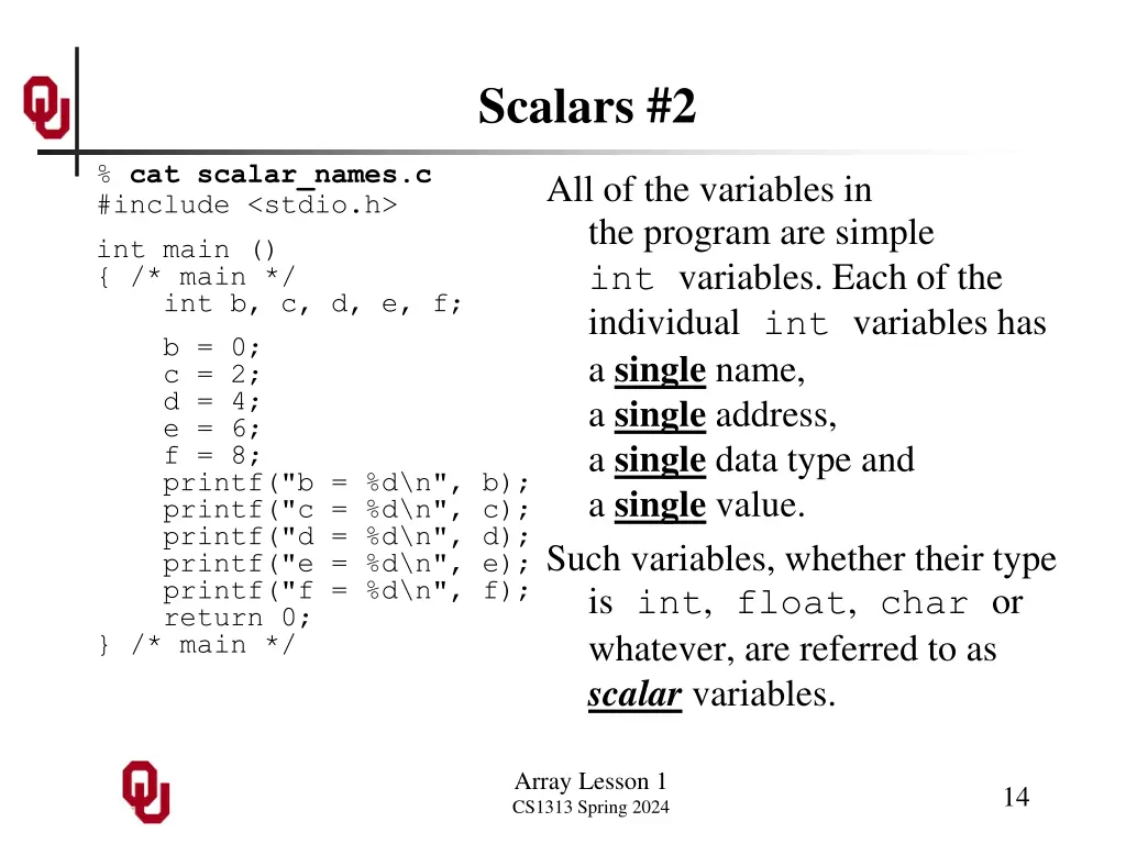 scalars 2