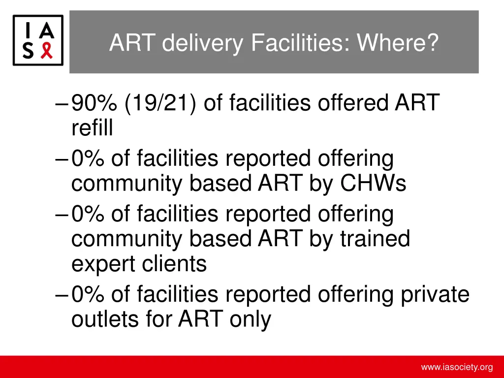 art delivery facilities where