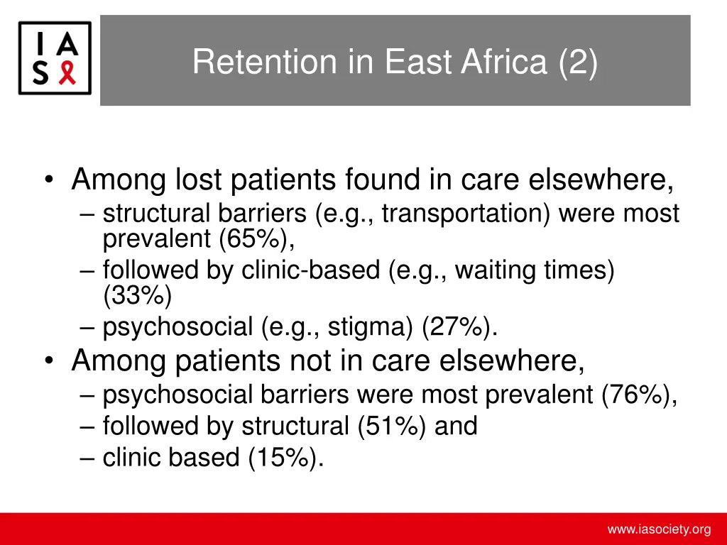 retention in east africa 2