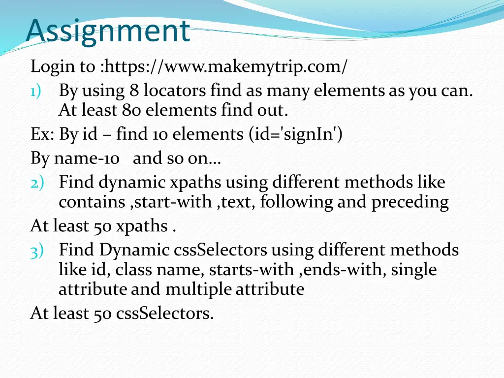 assignment login to https www makemytrip