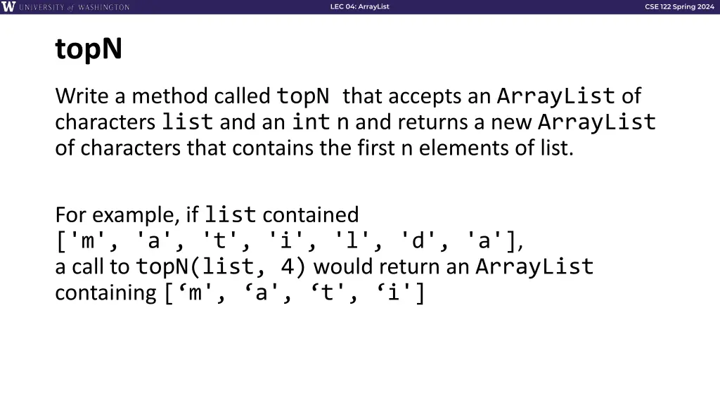 lec 04 arraylist 21