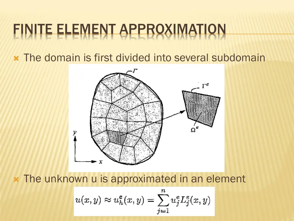 finite element approximation 2