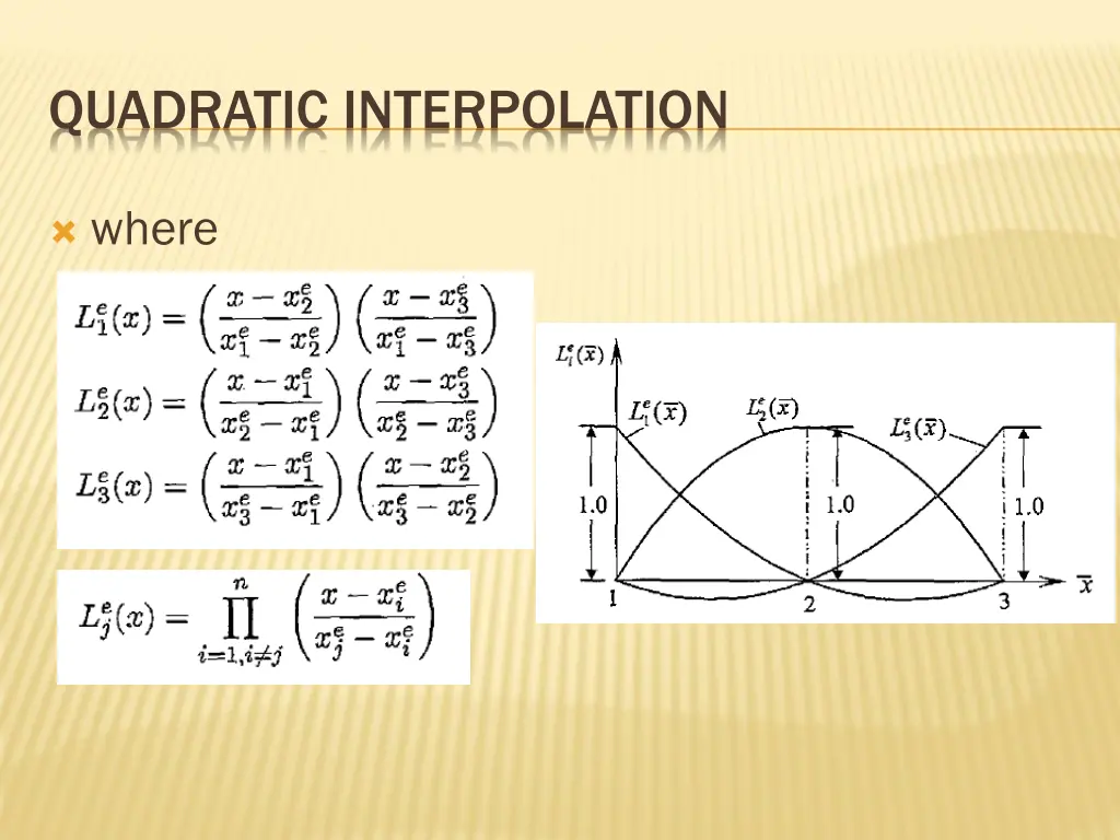 quadratic interpolation 1