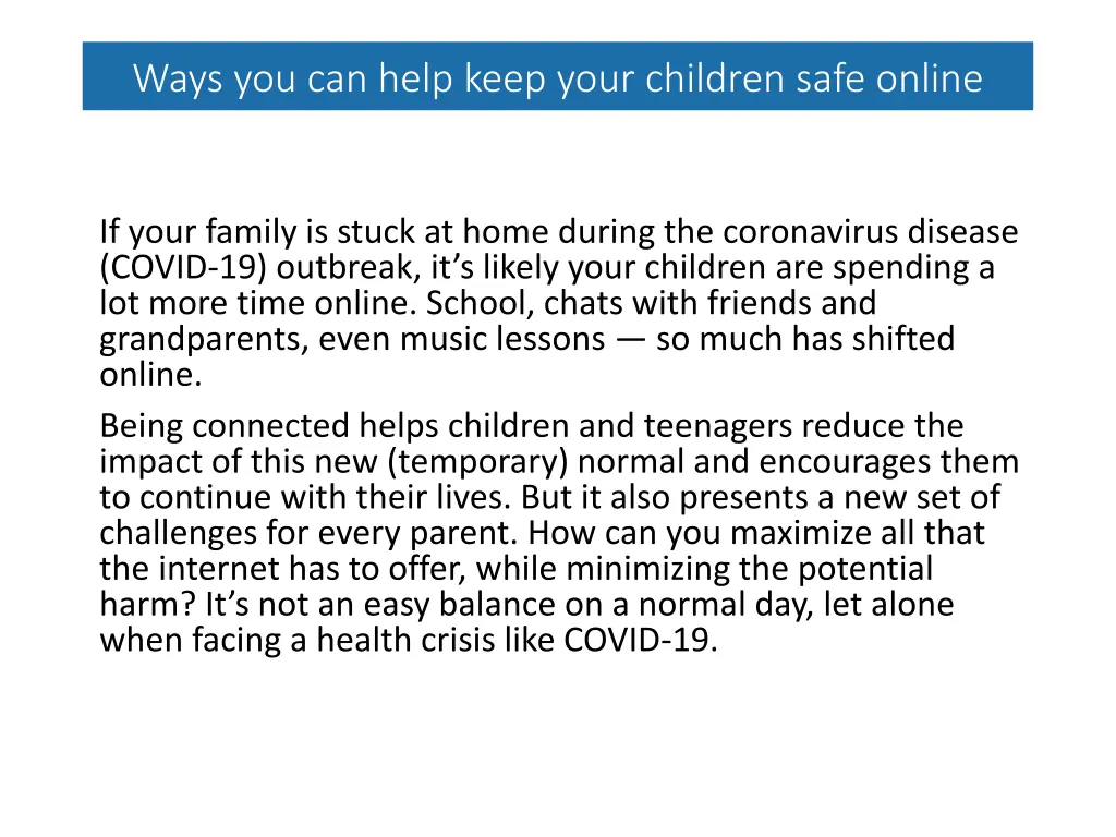 ways you can help keep your children safe online 1