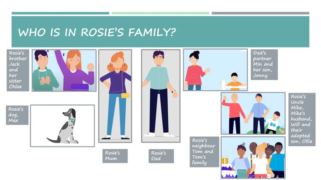 who is in rosie s family