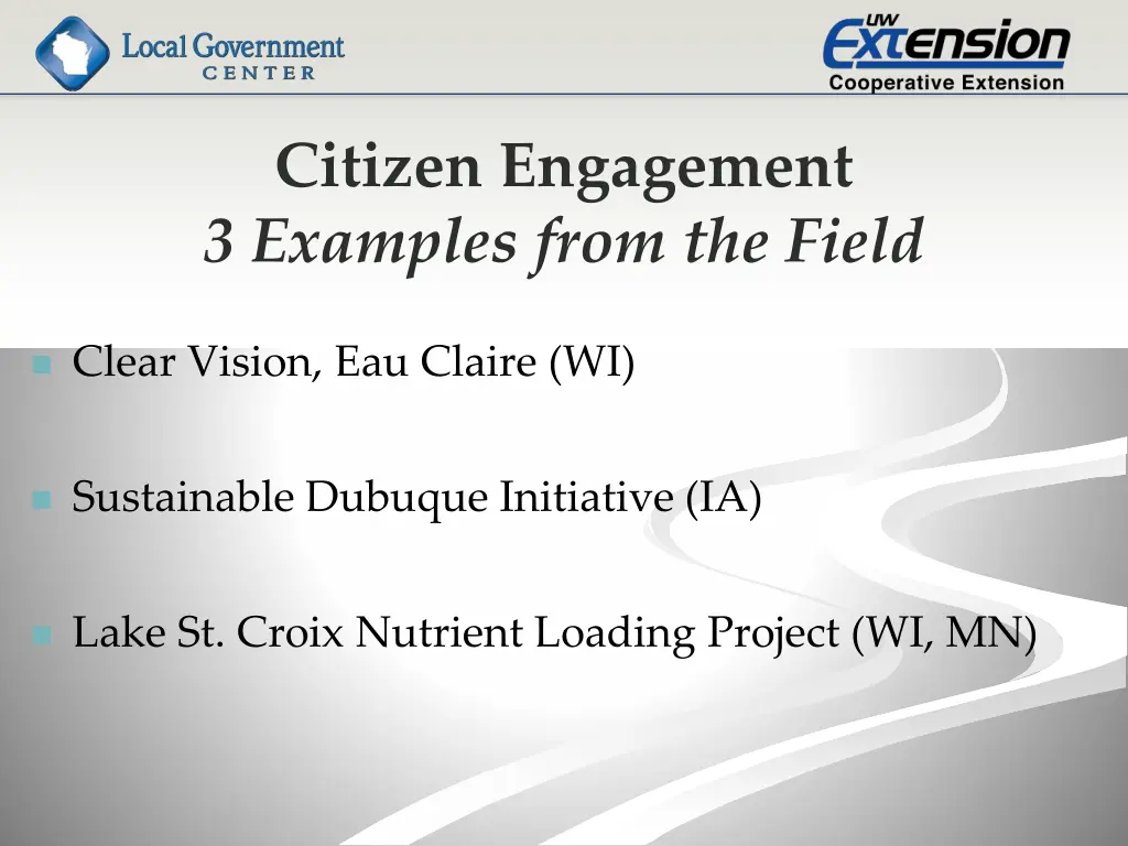 citizen engagement 3 examples from the field