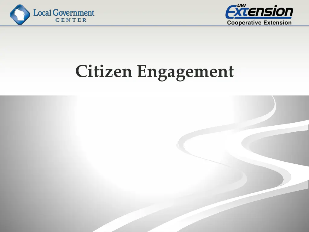 citizen engagement