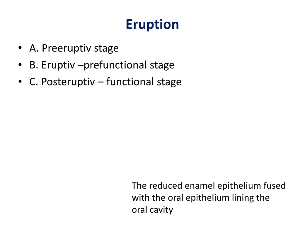 eruption