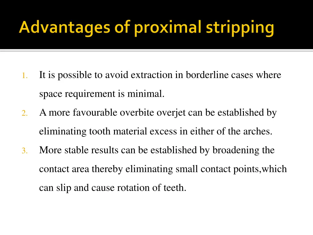 it is possible to avoid extraction in borderline