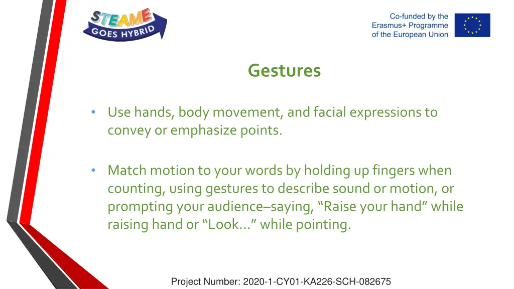 gestures