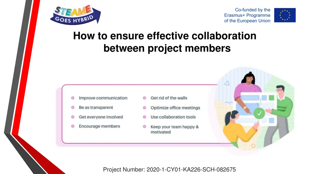 how to ensure effective collaboration between