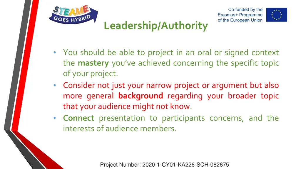 leadership authority