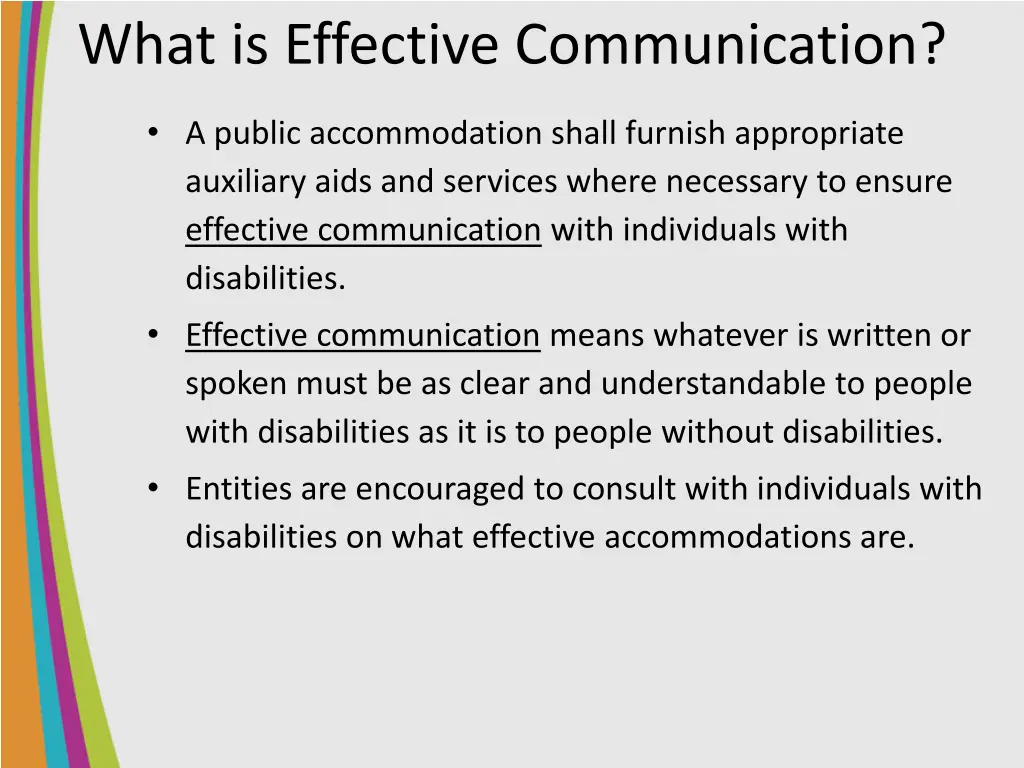 what is effective communication