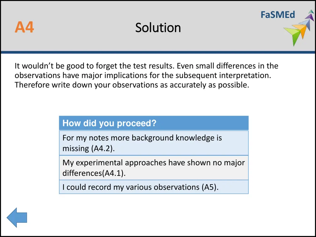 fasmed 8