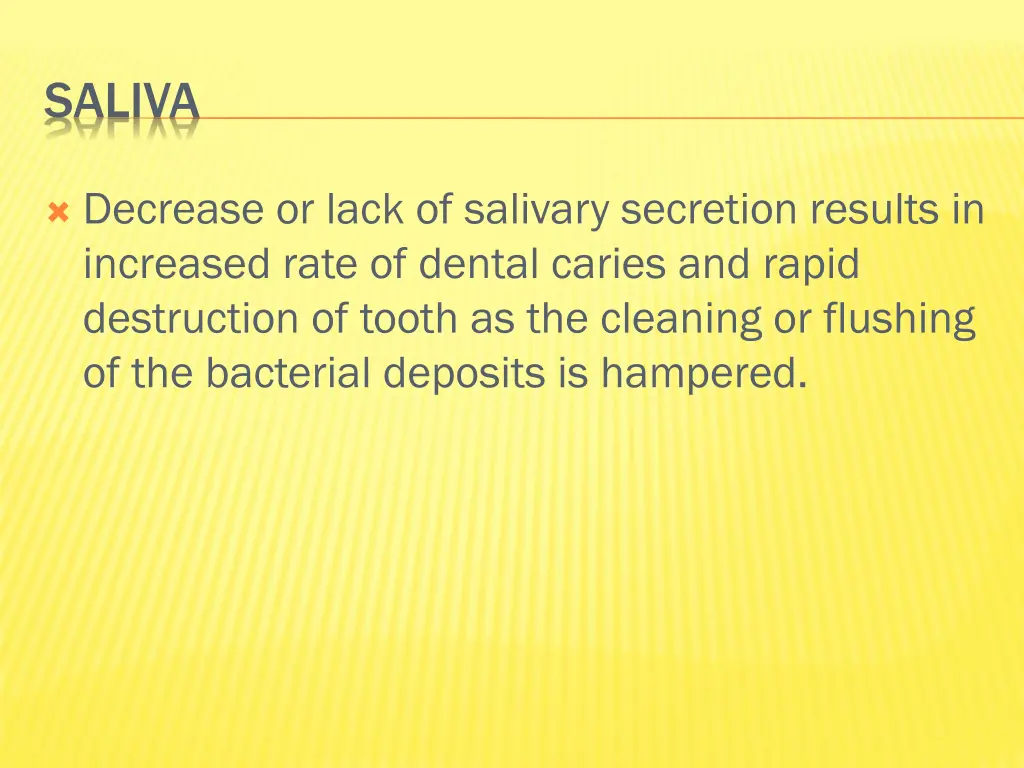 saliva