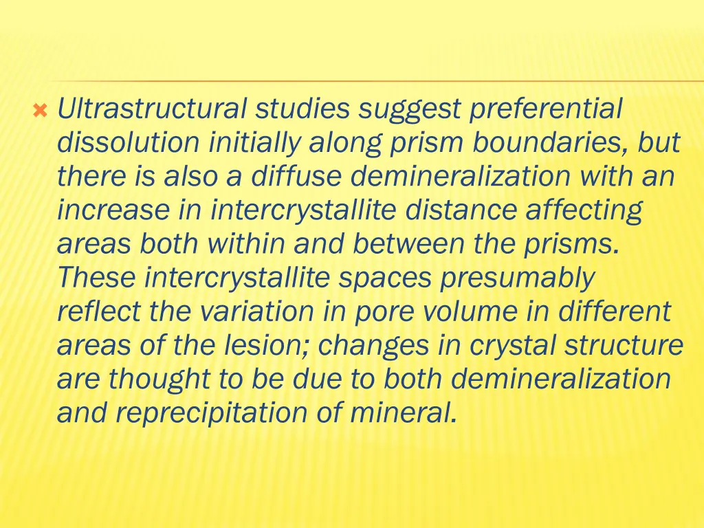 ultrastructural studies suggest preferential