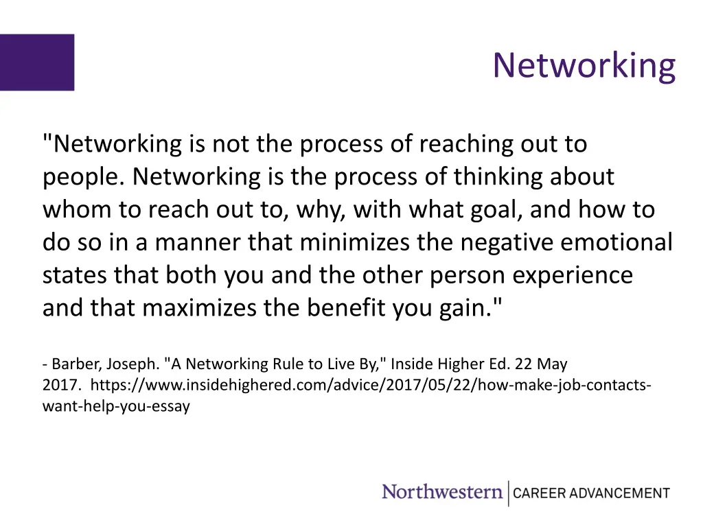 networking