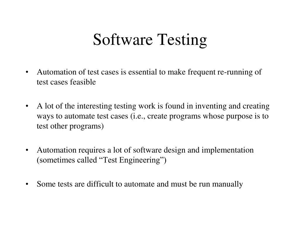 software testing 7