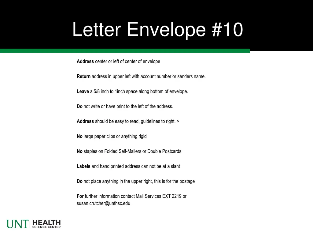 letter envelope 10