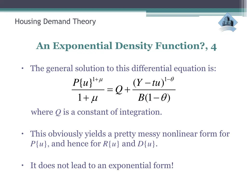 housing demand theory 10