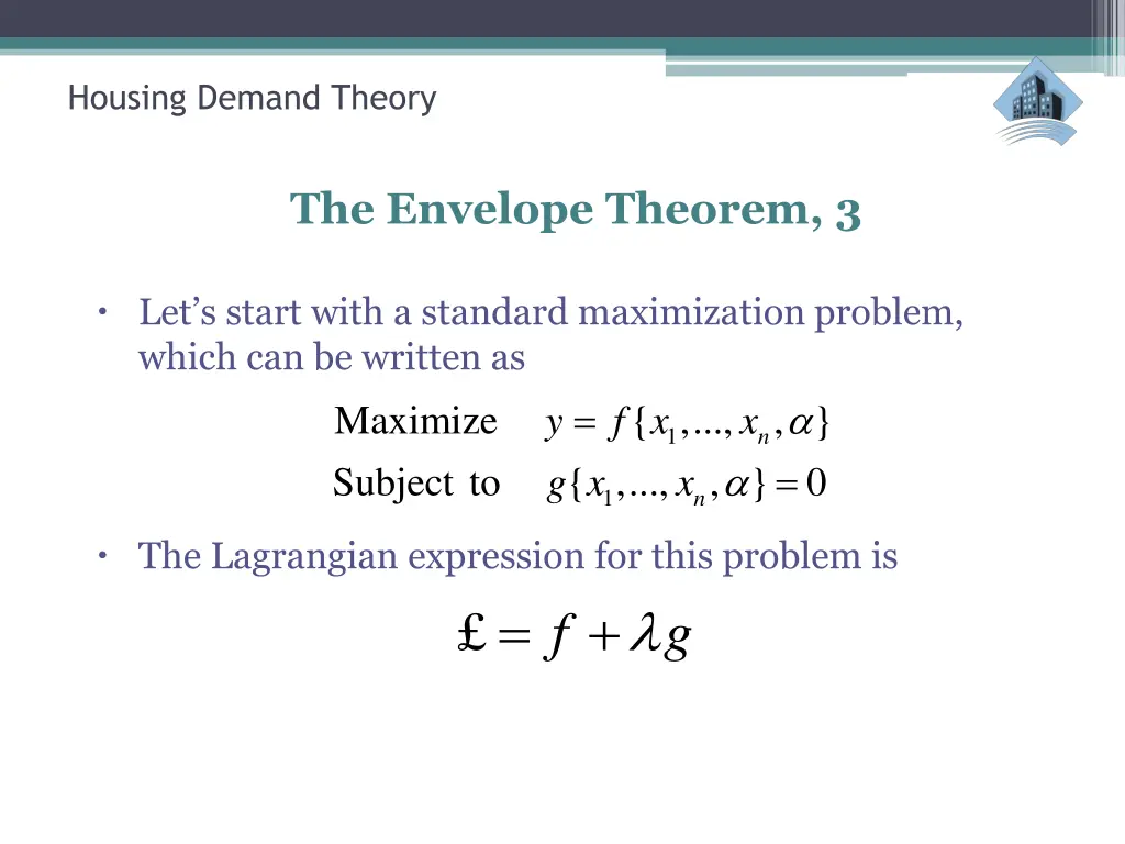 housing demand theory 17