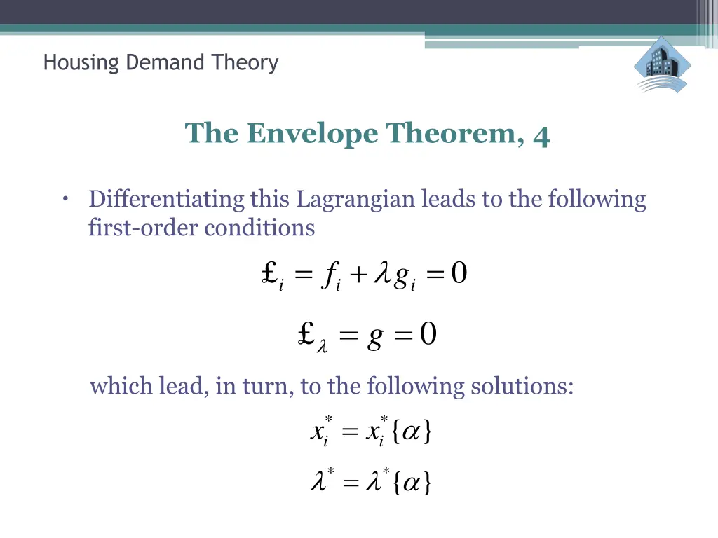 housing demand theory 18