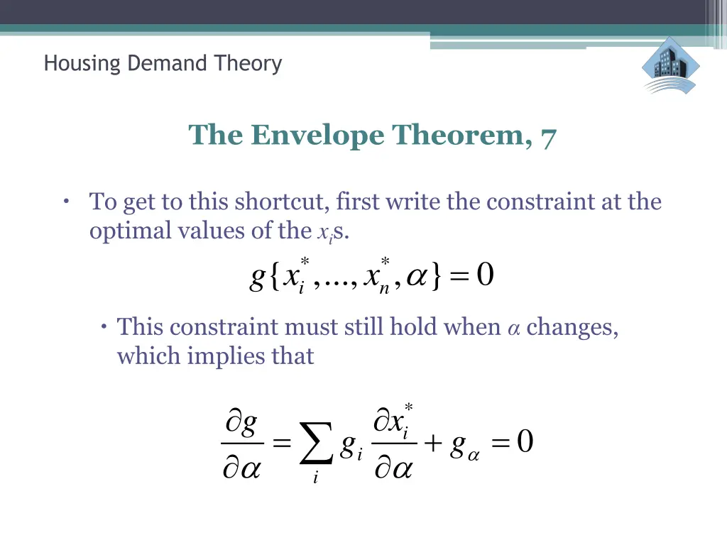 housing demand theory 21